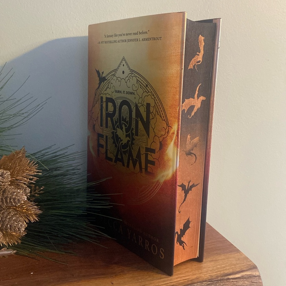 Iron Flame - 🔥 Custom sprayed edges